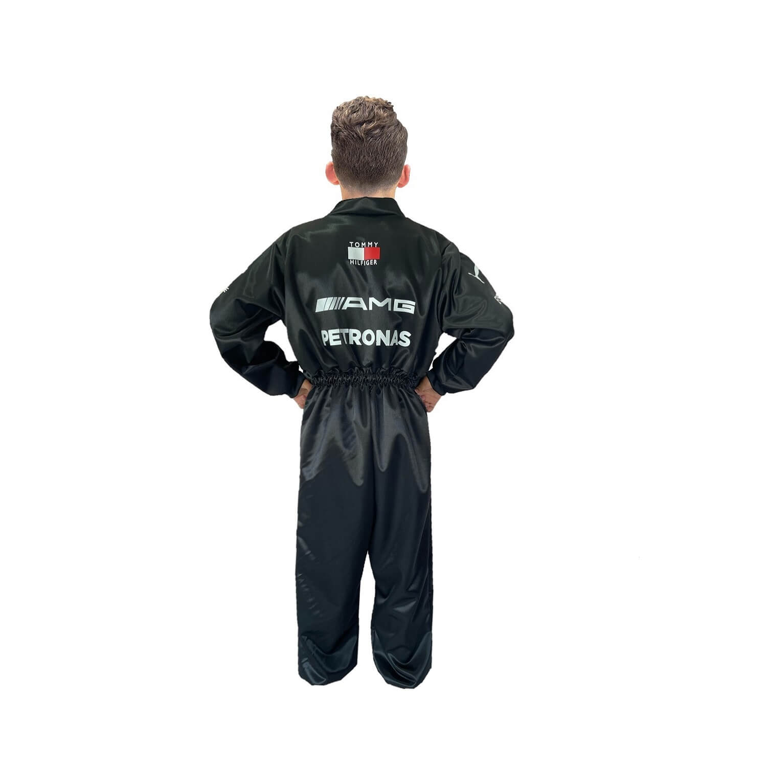 Disfraz de Piloto de Carreras F1 Uniforme Hamilton Disfraces Formula 1 Mercedes