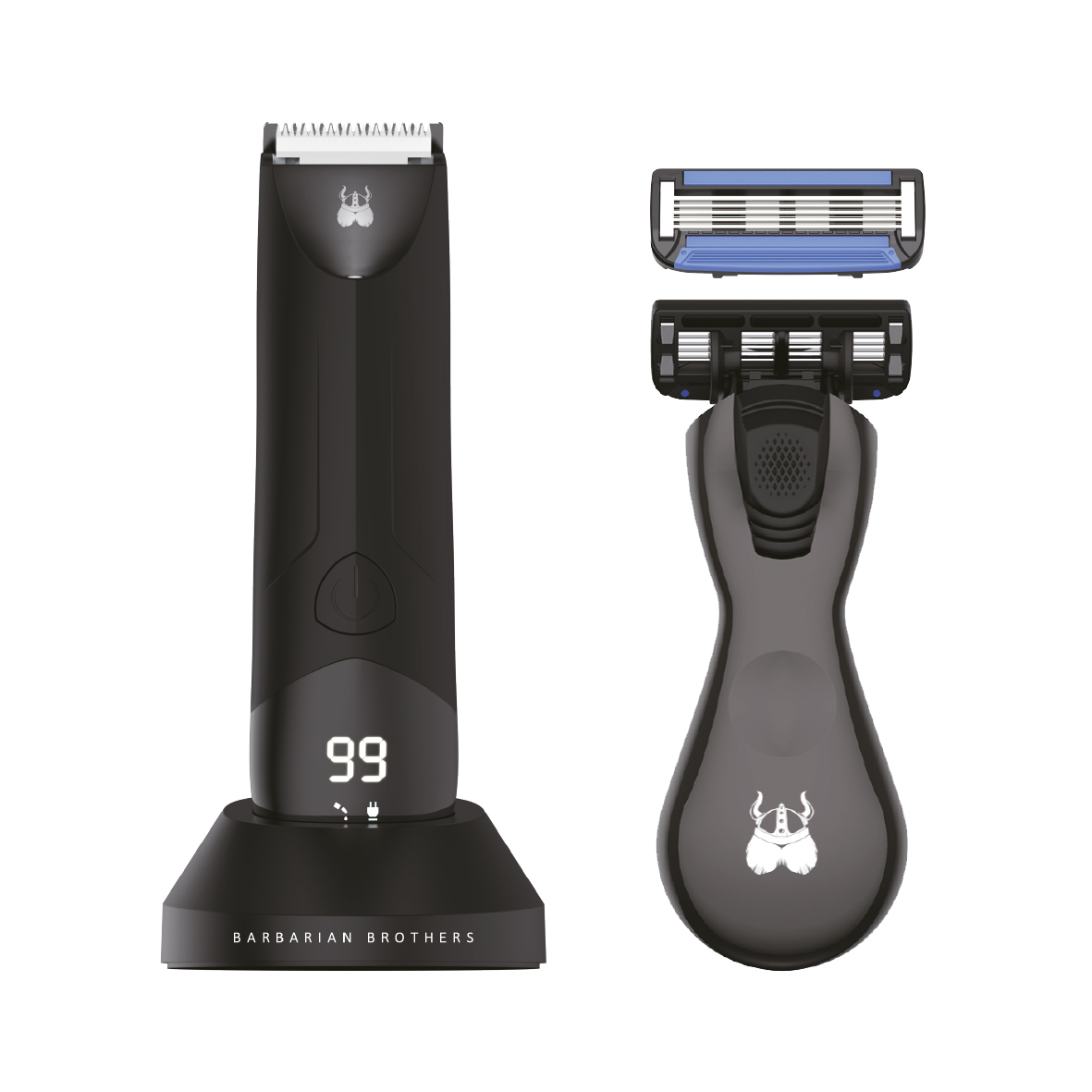 Kit Rasuradora + Rastrillo Hombre Para Ingle