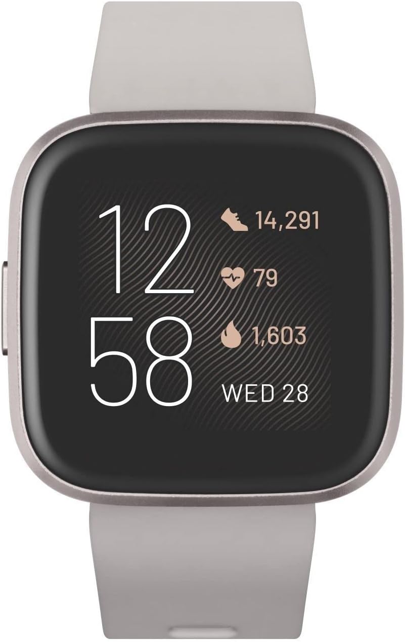 Fitbit Versa 2 Smart Watch / Plateado (Reacondicionado Grado A)