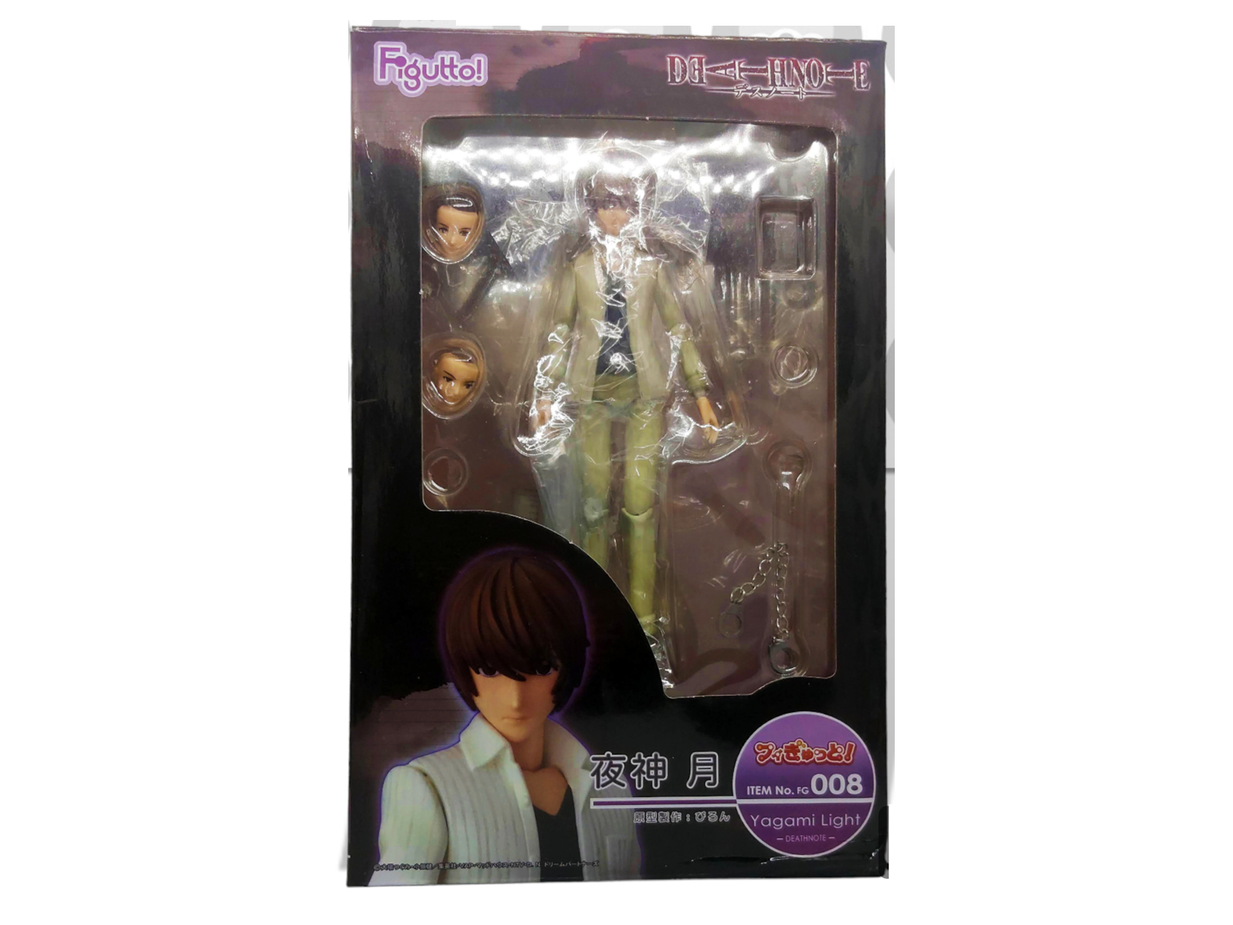 Yagami Light Death Note Figma Figutto Figura Anime Muñeco