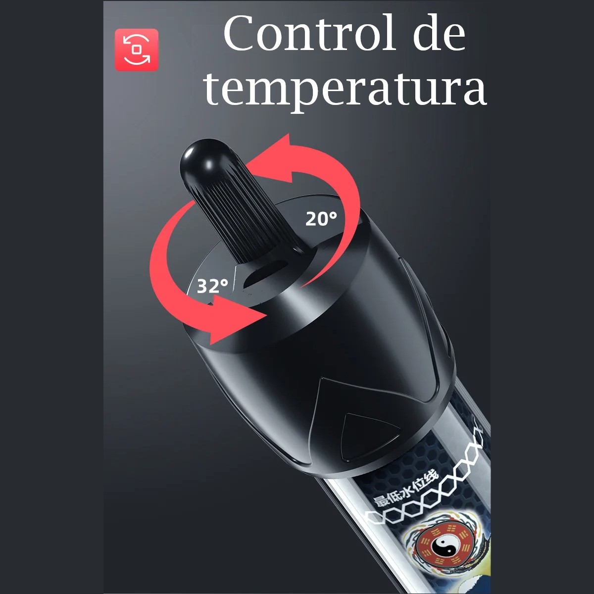 Calentador termostato temperatura ajustable acuario sumergible peces 220W mar agua dulce pecera