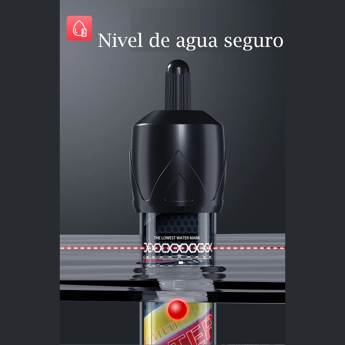 Calentador termostato temperatura ajustable acuario sumergible peces 220W mar agua dulce pecera