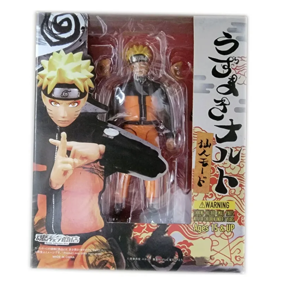 Naruto Uzumaki Sennin Mode Shippuden Boruto Figura Anime