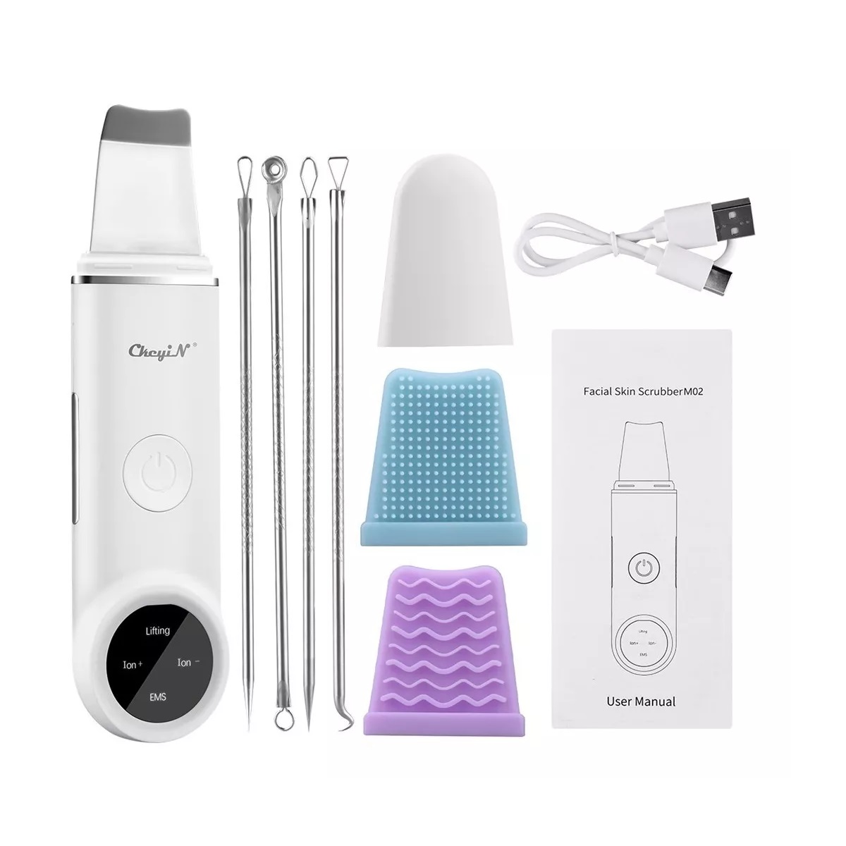 Limpiador Facial Espátula Ultrasónica