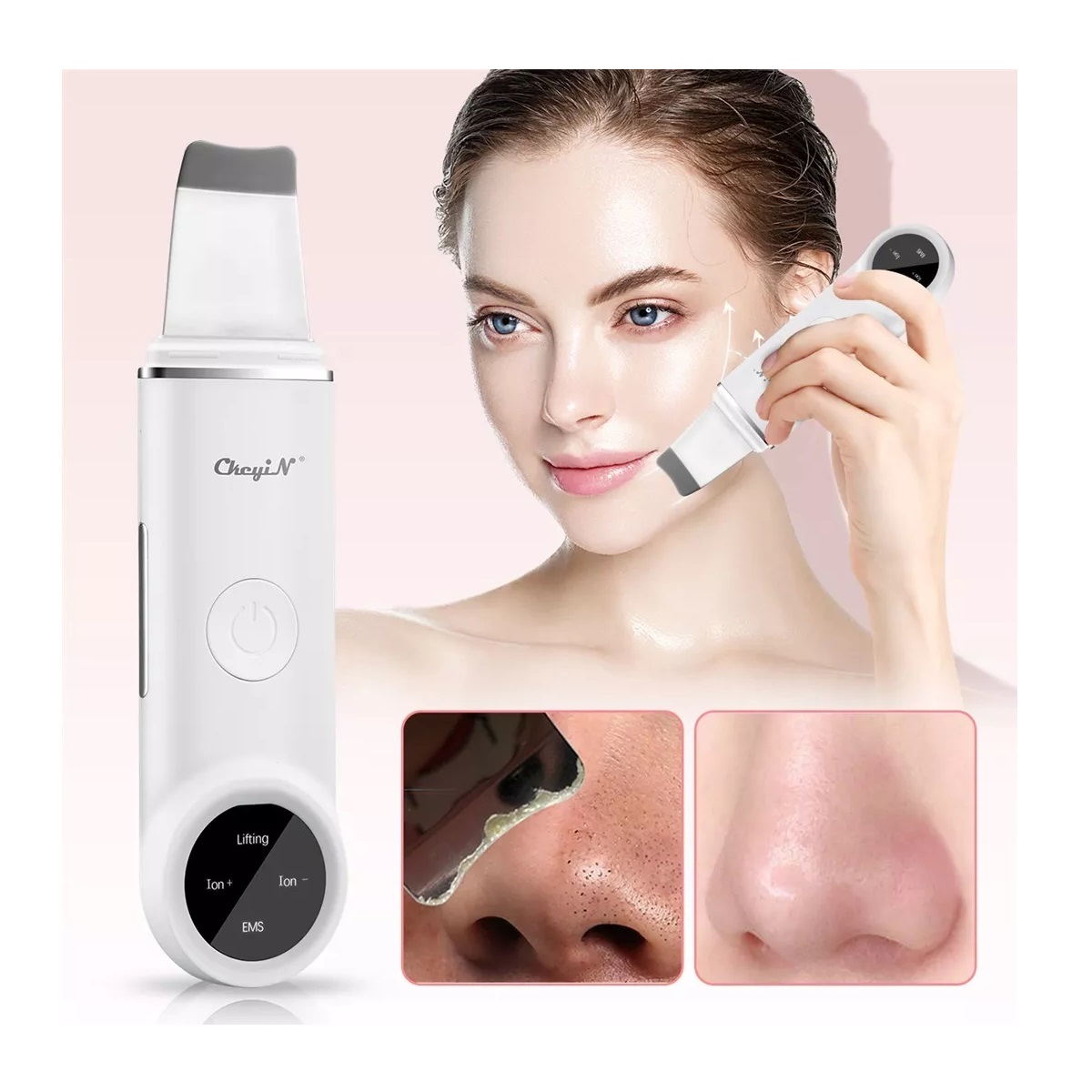 Limpiador Facial Espátula Ultrasónica