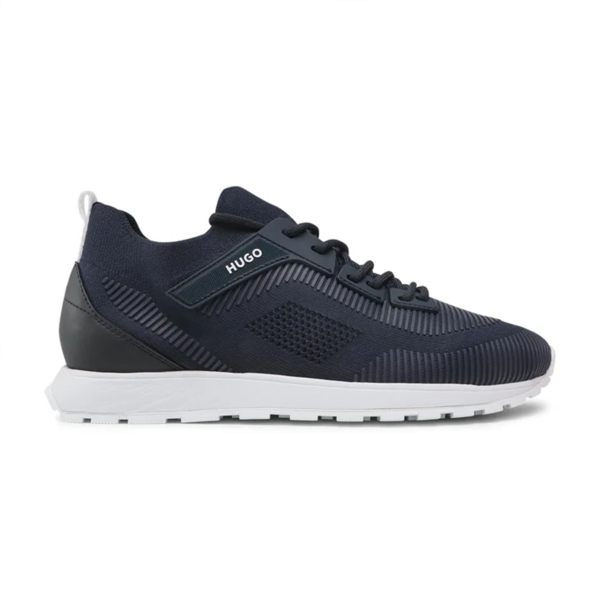 Tenis Hugo Boss Icelin Runner RKN Azul Marino Hombre Originales 50471301402