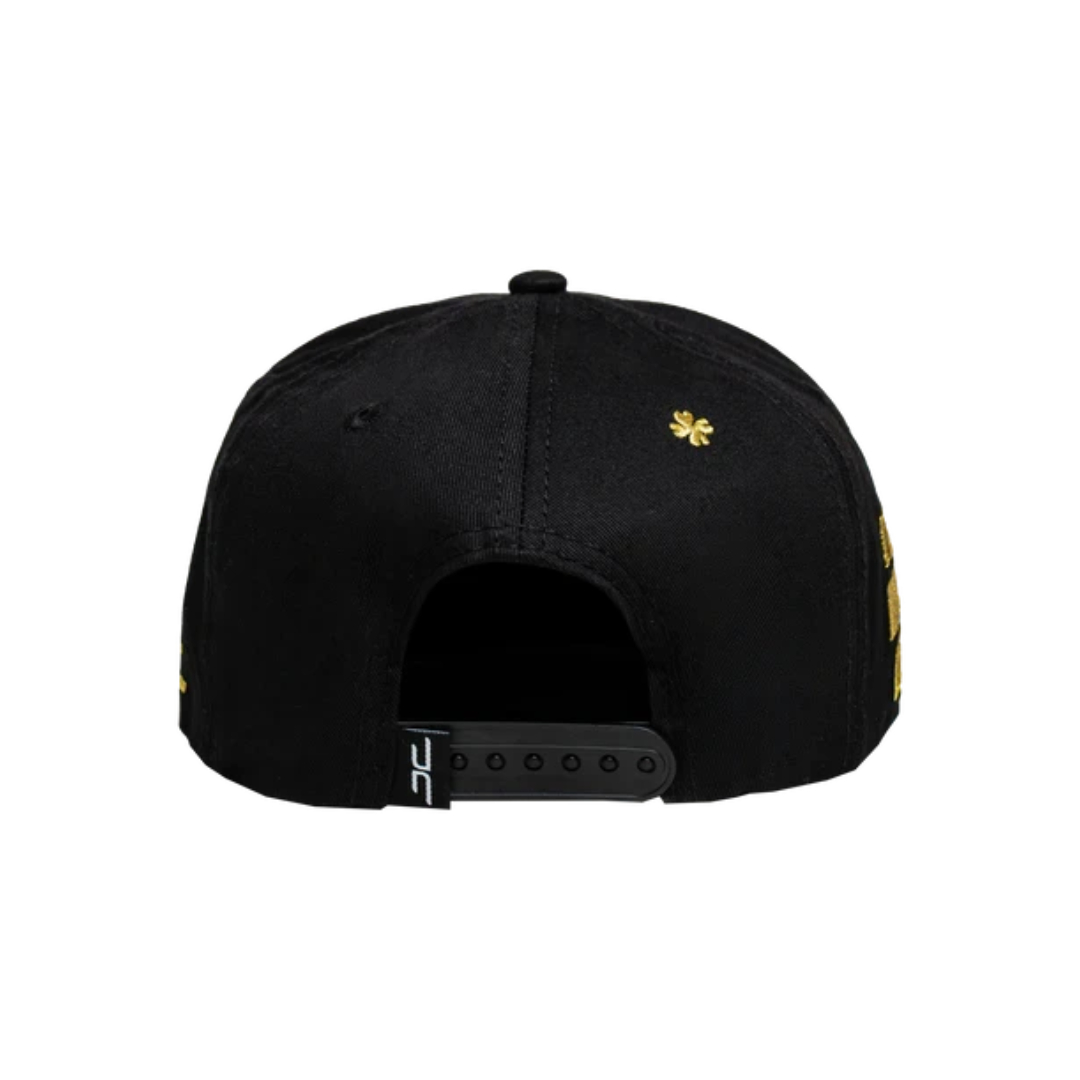 Gorra JC Hats Trebol Black Gold 841