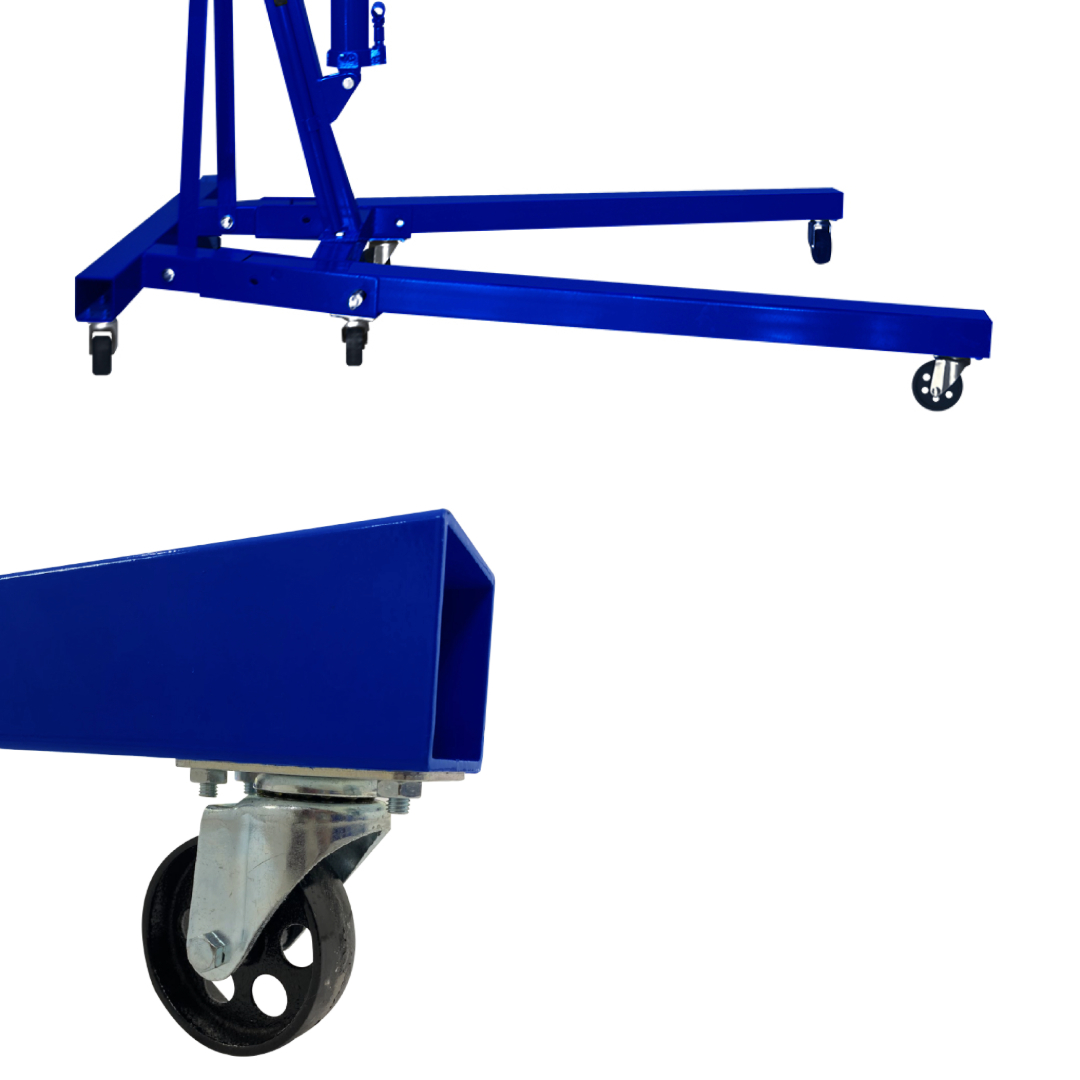 Pluma hidráulica plegable 2 toneladas