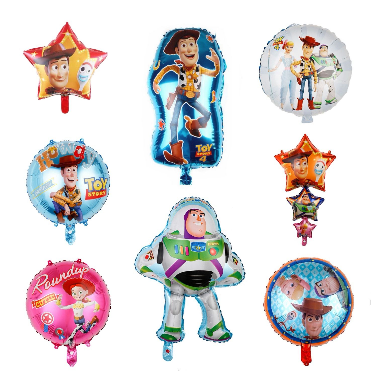 Globos Decoración Kit Fiesta Cumpleaños Alusivo * Toy Story*