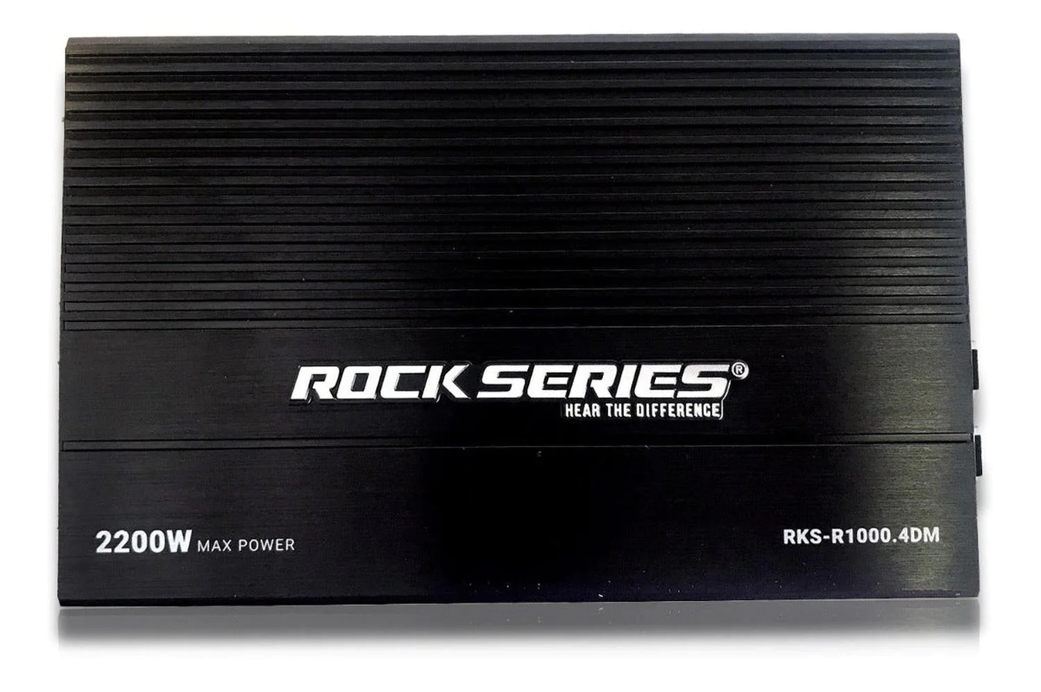 Mini Amplificador Full-Range 4 ch Rock Series RKS-R1000.4DM 2200 Watts Clase D Open Show.