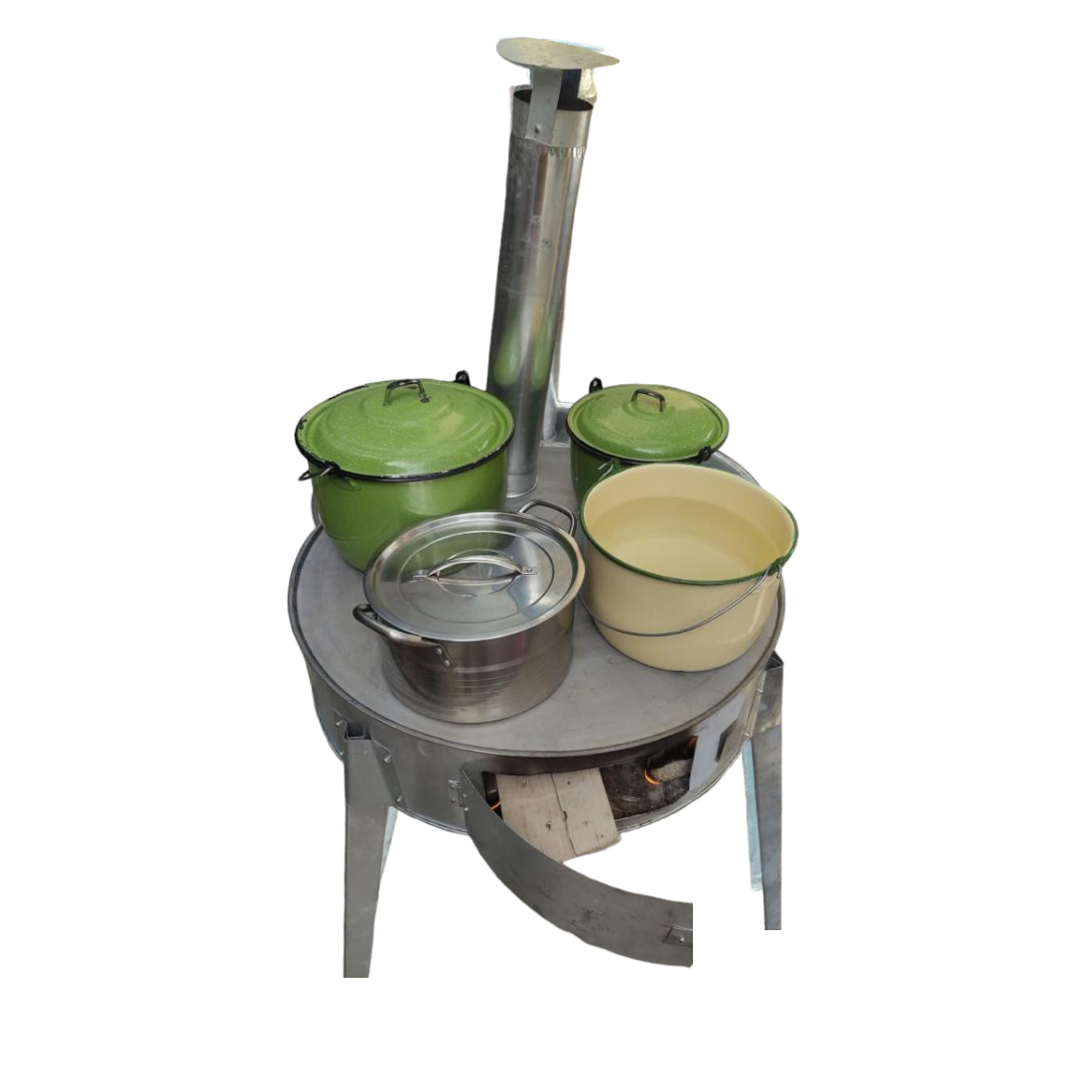 Comal, para tortillas,quesadillas Asador, Fogón de leña desmontable artesanal.