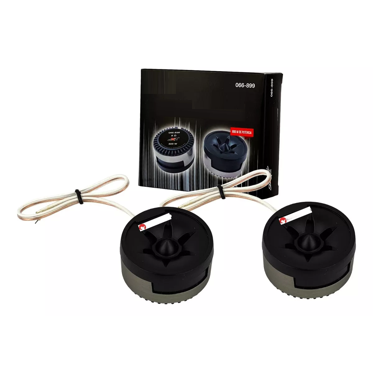Juego De Tweeters Tipo Domo Para Auto 800w