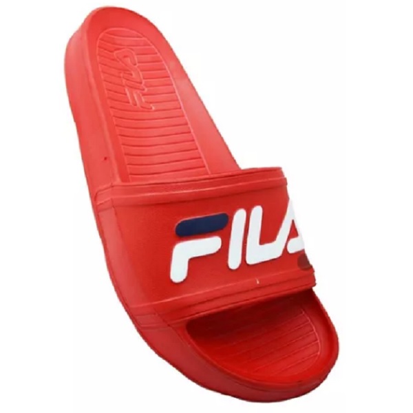Sandalias Fila Sleek Slide Lt Rojo Hombre.