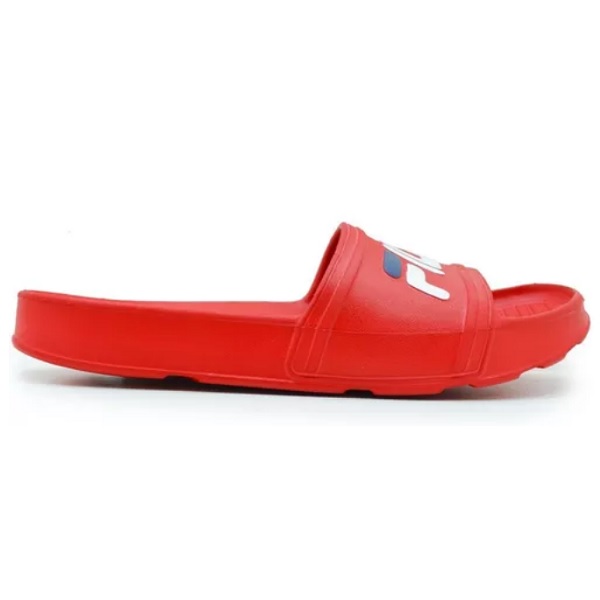 Sandalias Fila Sleek Slide Lt Rojo Hombre.