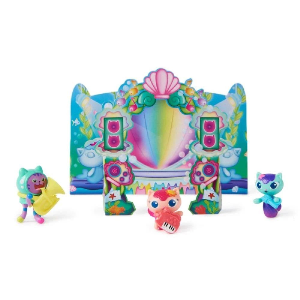 Gabby's Dollhouse Mermaid-lantis 4 Figure Set Sirenalantis