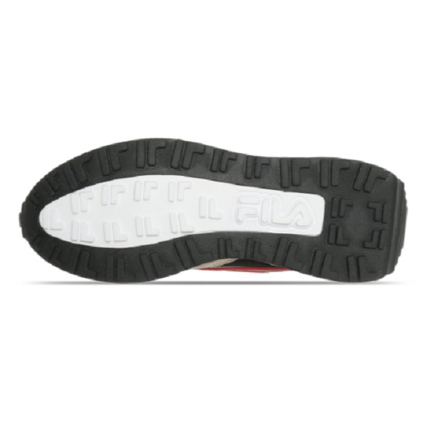 Tenis Fila Valado 2 Gris/negro/rojo Running Hombre.