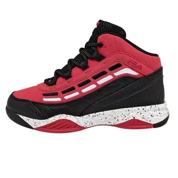 Tenis Fila Spitfire Rojo/negro Basketball Mujer.