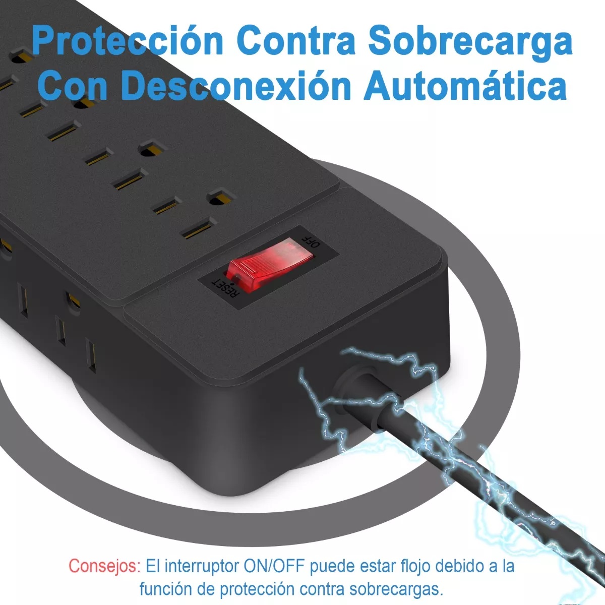 Regulador Cargador Multicontactos Con 12 Tomas 3 Usb 1 Tipoc