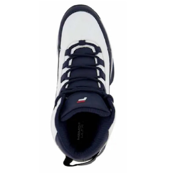 Tenis Fila Activisor Viz Blanco/azul Basketball Mujer.