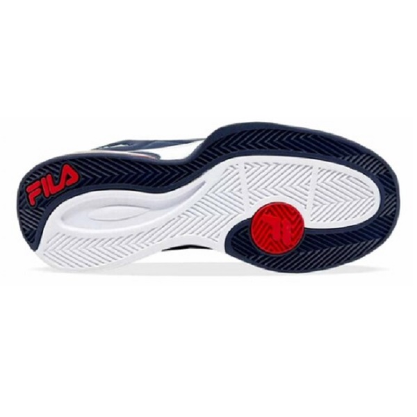 Tenis Fila Activisor Viz Blanco/azul Basketball Mujer.