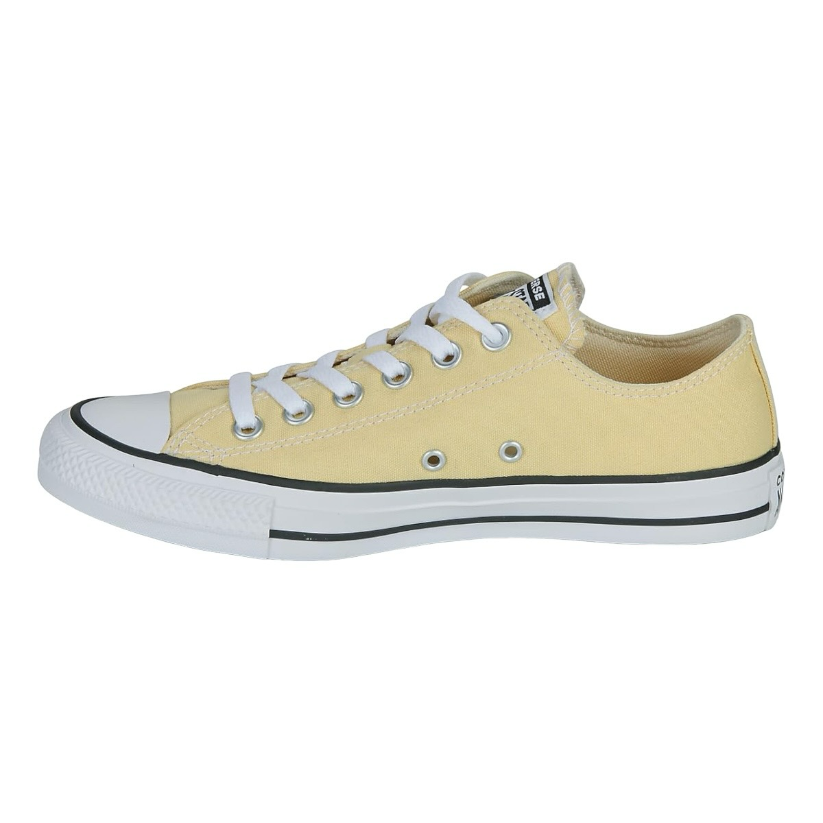 Tenis Converse Ctas Ox Color Amarillo 4560 Unisex De Choclo