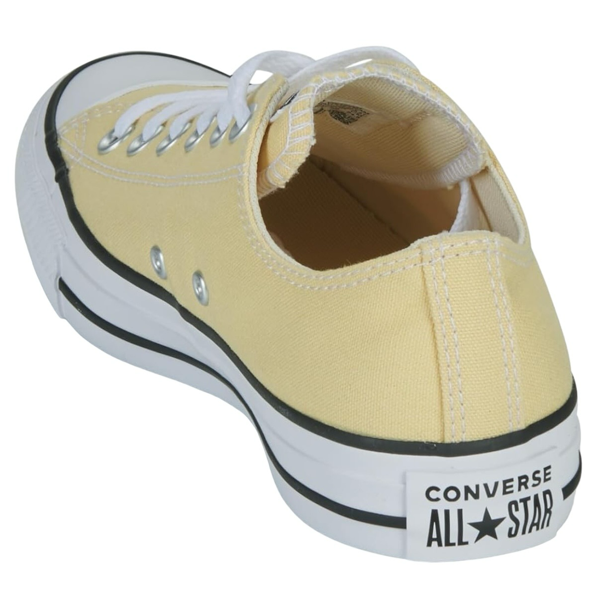 Tenis Converse Ctas Ox Color Amarillo 4560 Unisex De Choclo