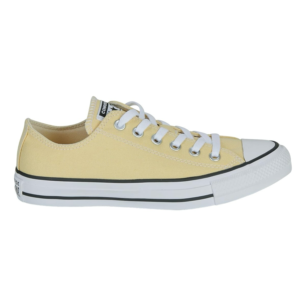 Tenis Converse Ctas Ox Color Amarillo 4560 Unisex De Choclo