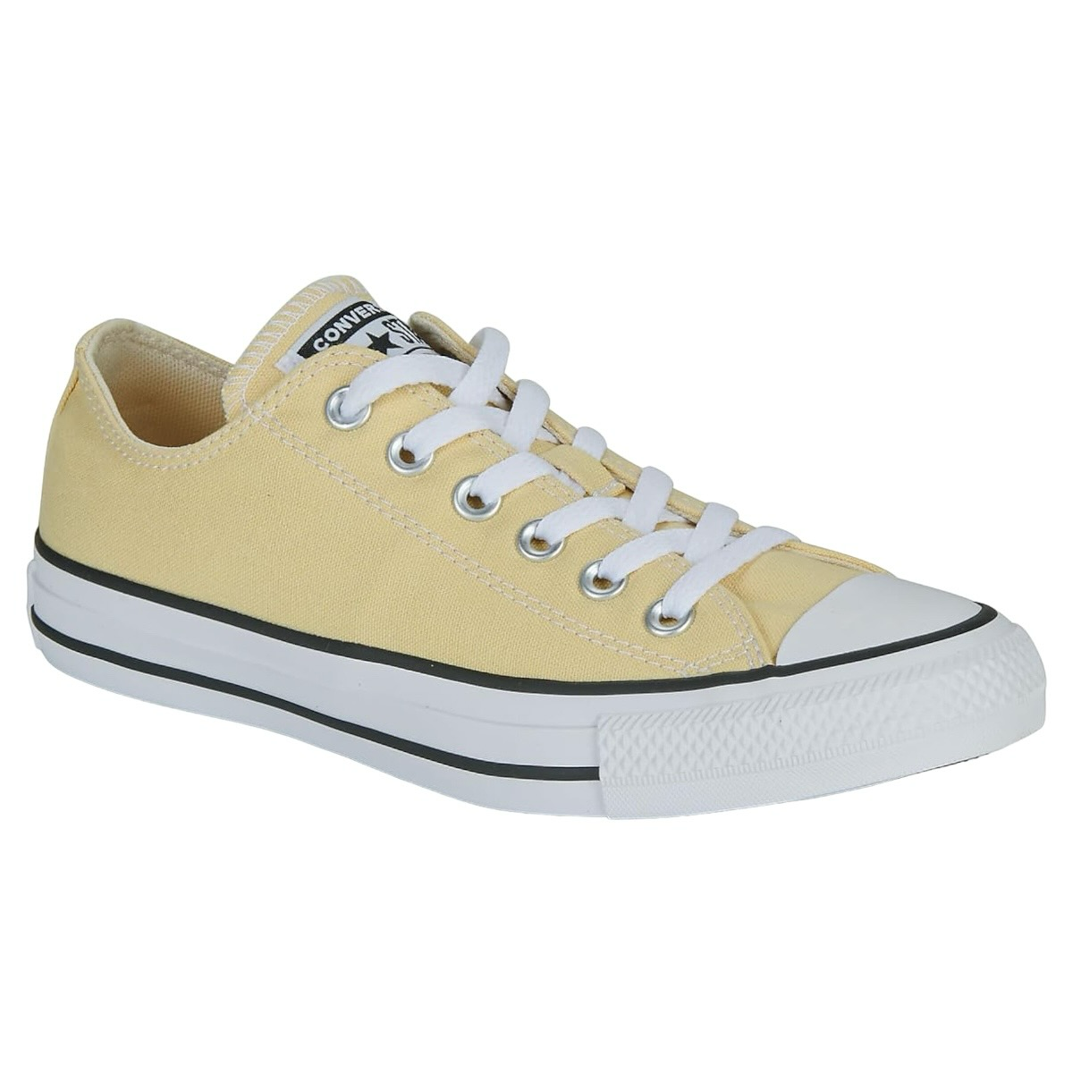 Tenis Converse Ctas Ox Color Amarillo 4560 Unisex De Choclo