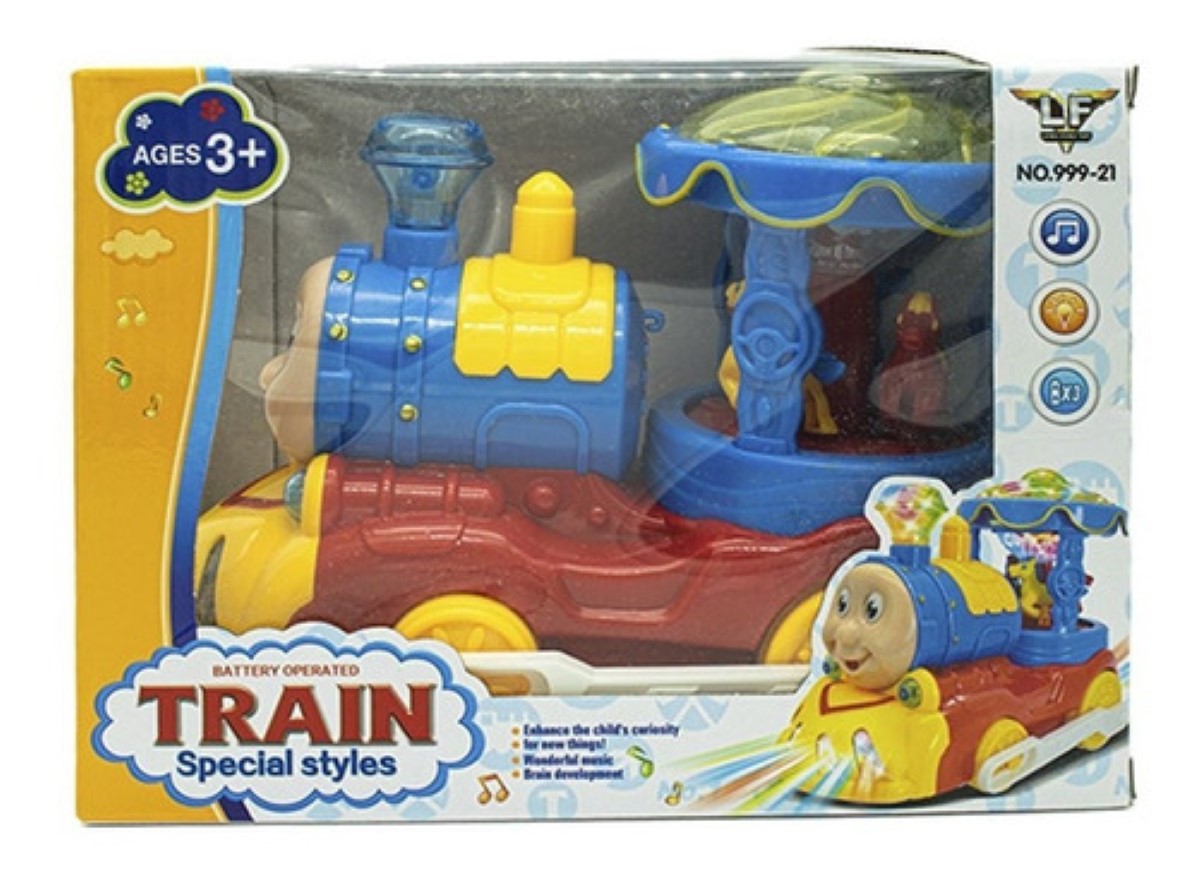 Tren Didáctico Con Luces Música Estimulacion Y Desarrollo 