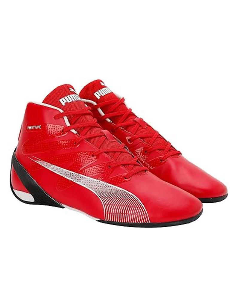 TENIS PUMA CARBON CAT MID SCUDERIA FERRARI ROJO CON BLANCO