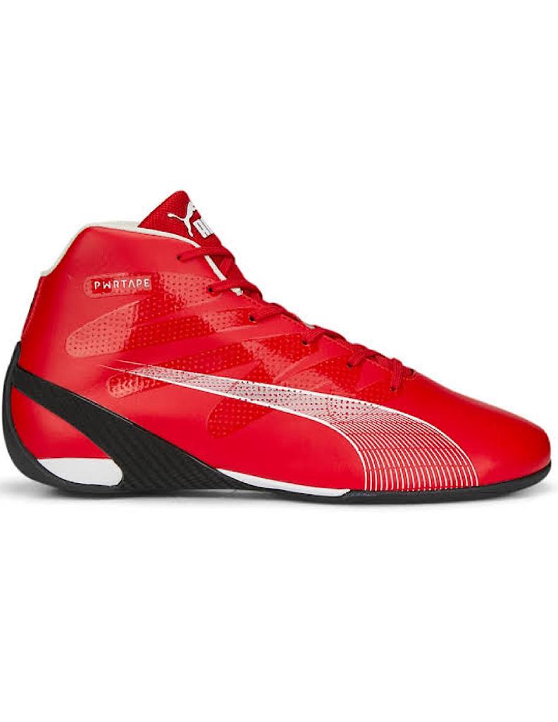 TENIS PUMA CARBON CAT MID SCUDERIA FERRARI ROJO CON BLANCO
