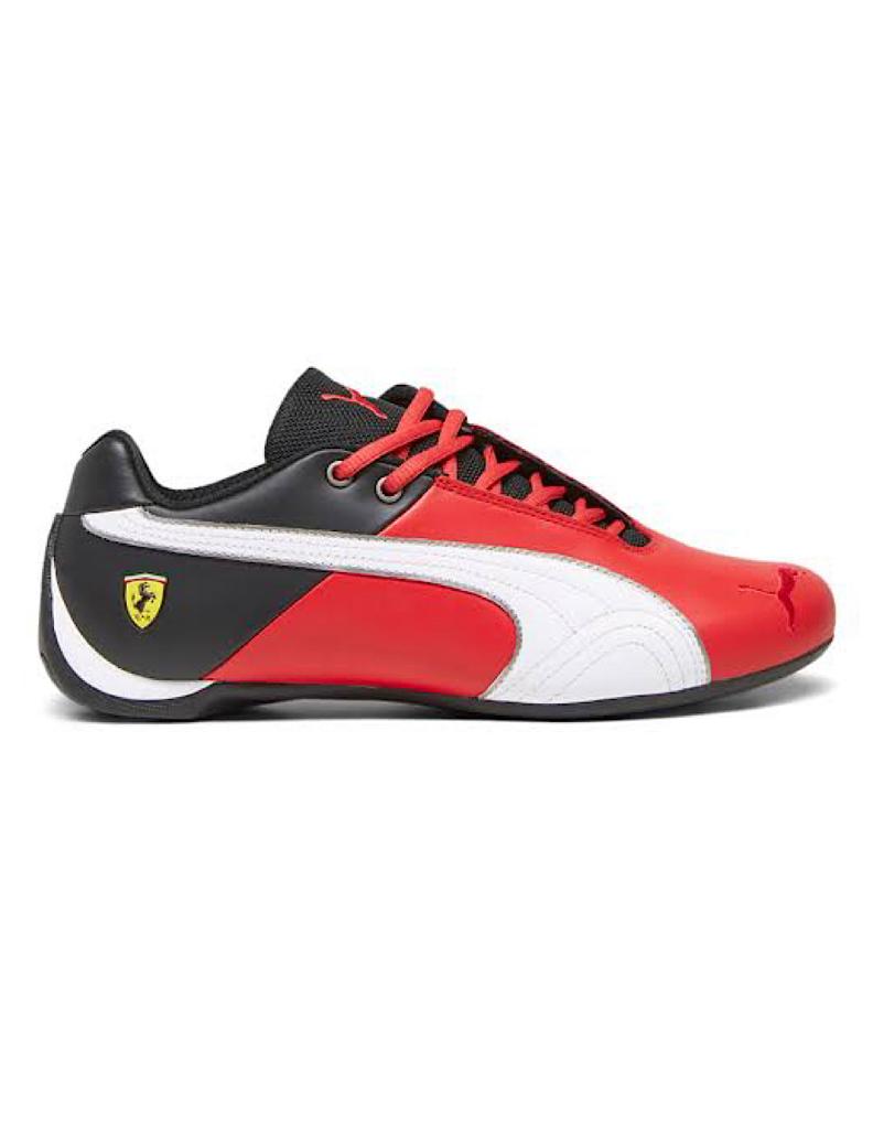 TENIS PUMA FERRARI FUTURE CAT OG NEGRO CON ROJO