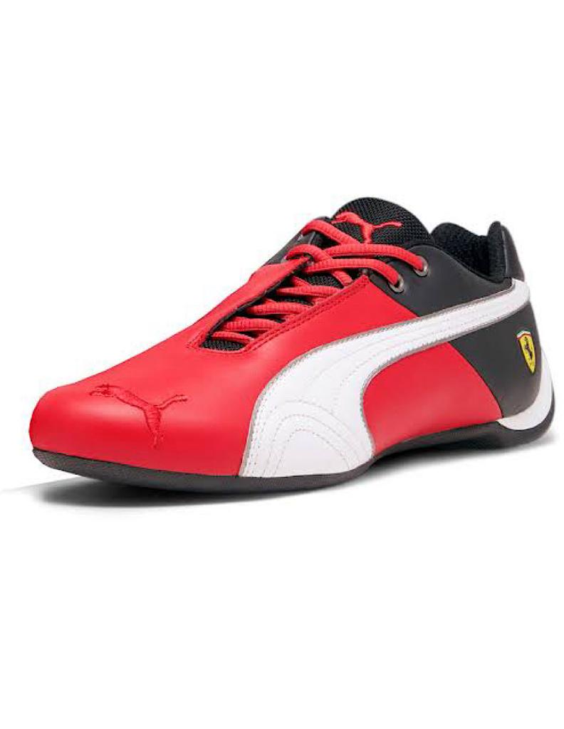 TENIS PUMA FERRARI FUTURE CAT OG NEGRO CON ROJO