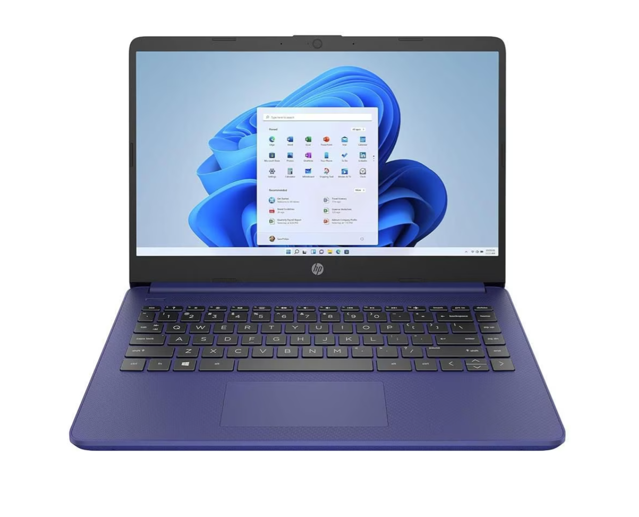 Notebook Hp Azul Laptop HP Stream 14 CF2112WM 64GB 4GB RAM Windows 11 Azul (Reacondicionada)