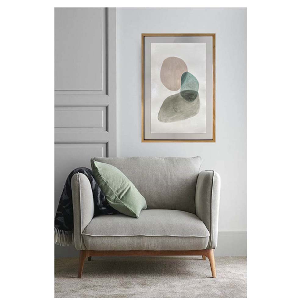 Cuadro decorativo moderno pintado totalmente a mano técnica acrílico