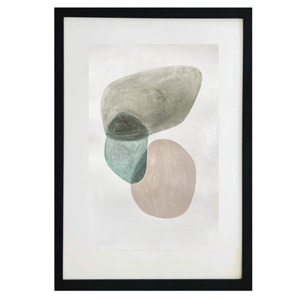 Cuadro decorativo moderno pintado totalmente a mano técnica acrílico