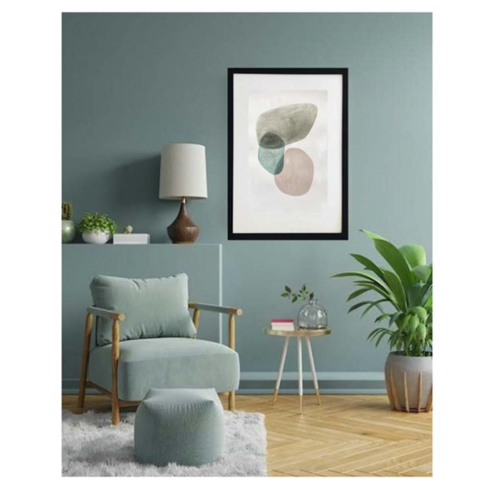 Cuadro decorativo moderno pintado totalmente a mano técnica acrílico