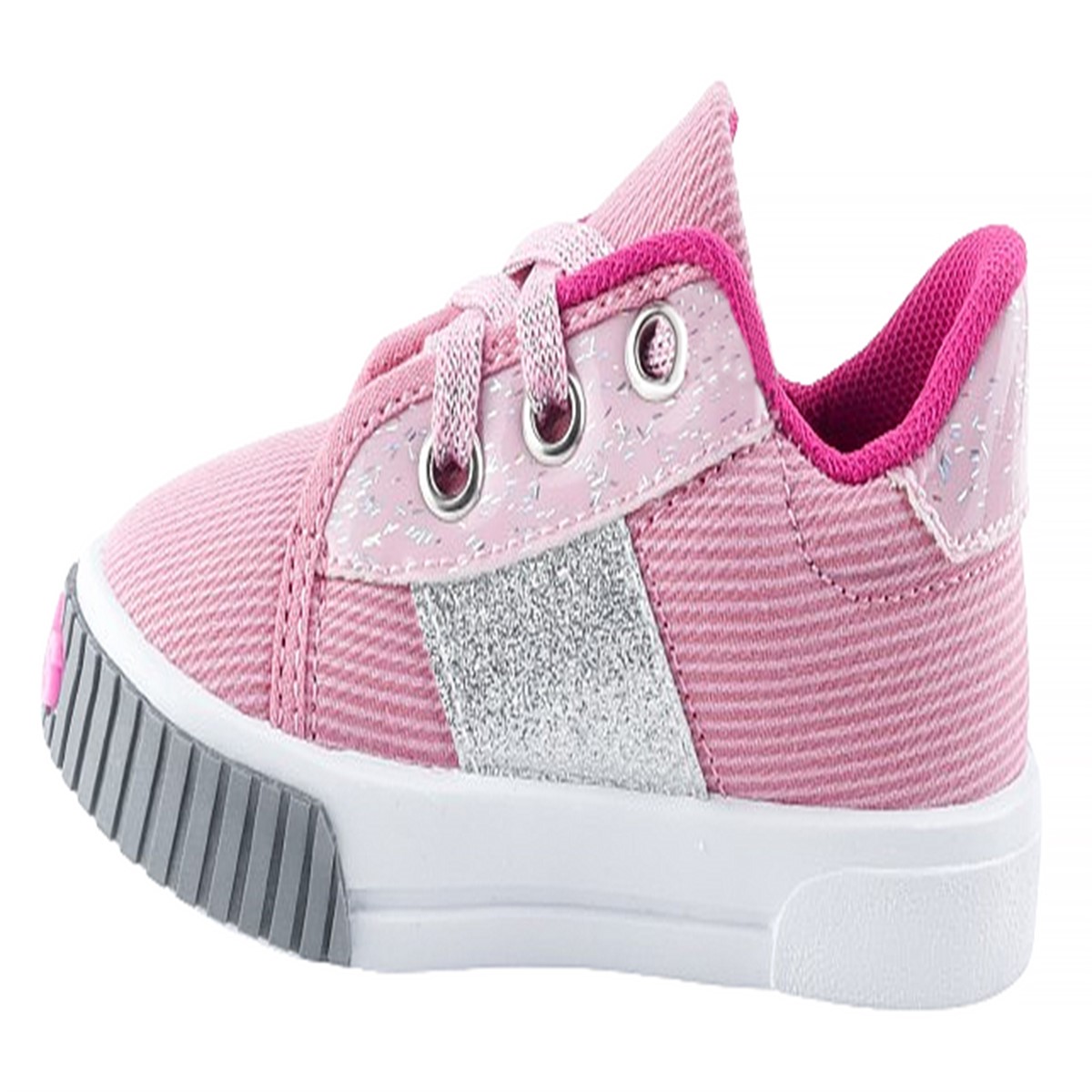 Tenis Niña Mimi Ratoncita Casual Rosa Lona Cómodo 632-rm...