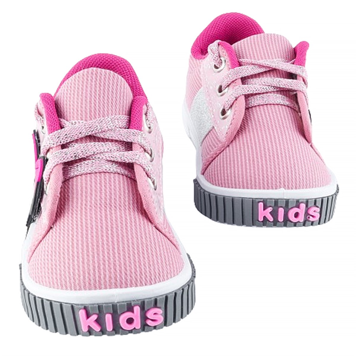 Tenis Niña Mimi Ratoncita Casual Rosa Lona Cómodo 632-rm...