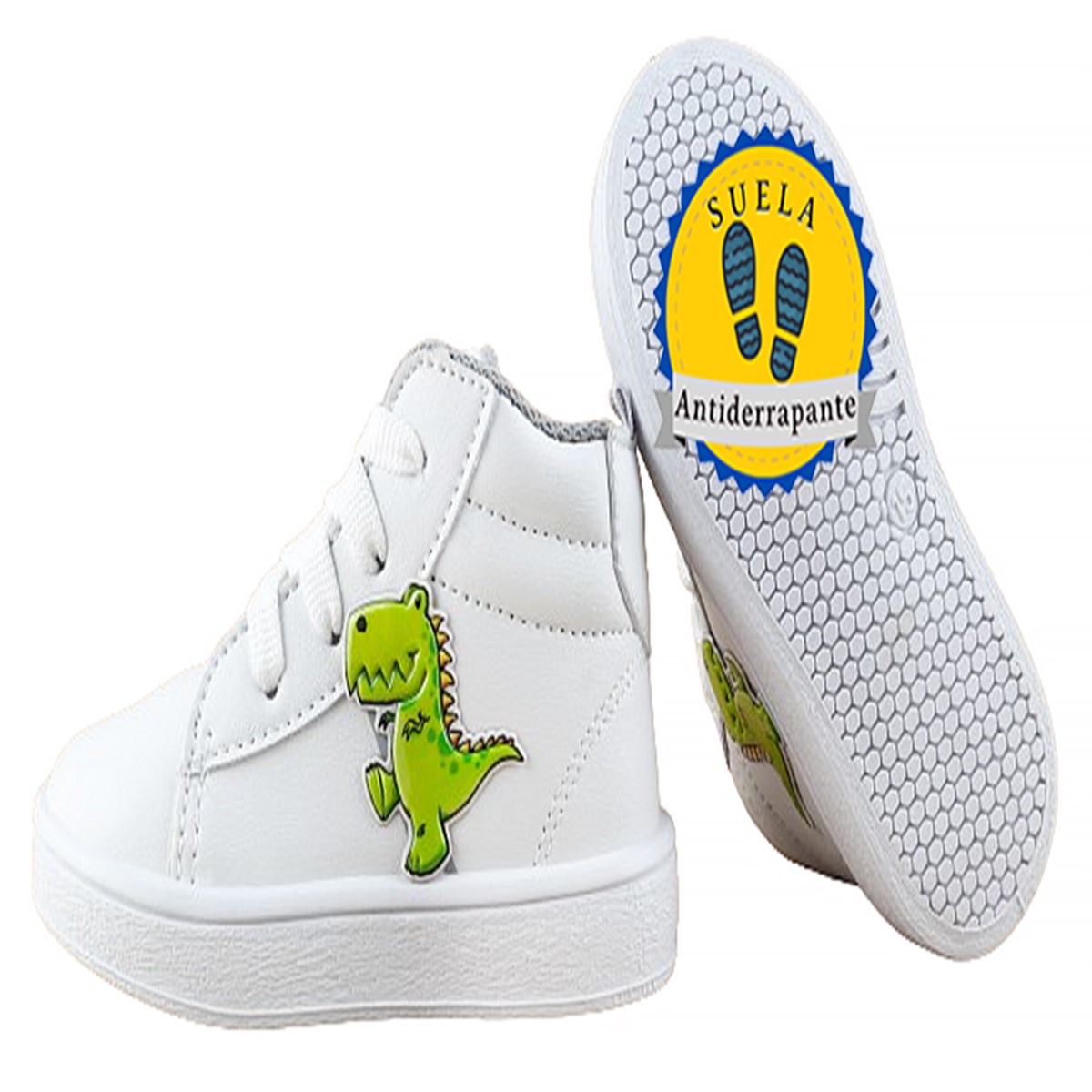 Tenis Bota Niño Dinosaurio Trex Arco Ortopédico 702-bgd.