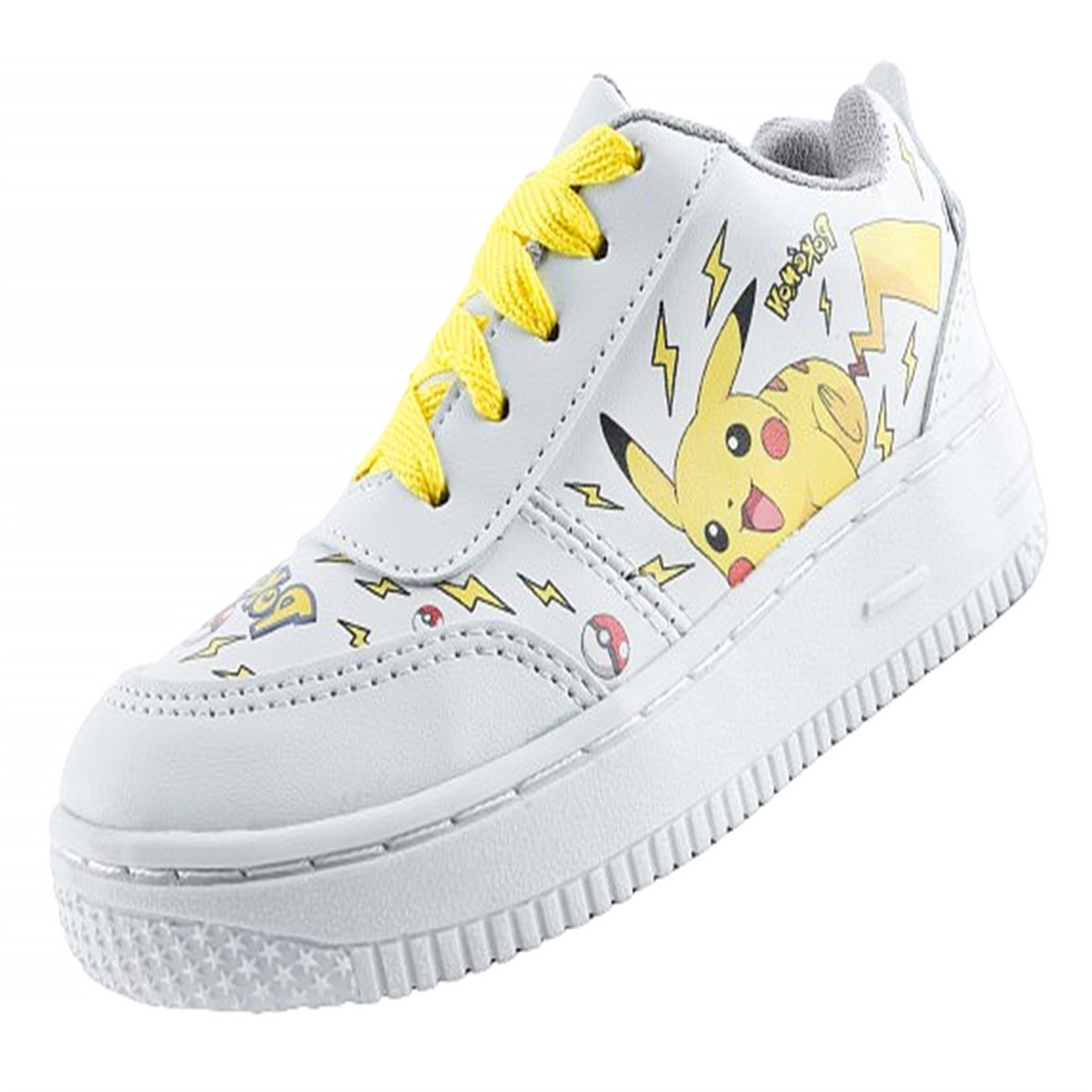 Tenis Juvenil Pokemon Pikachu Cosidos Cómodos 309-a-bap.