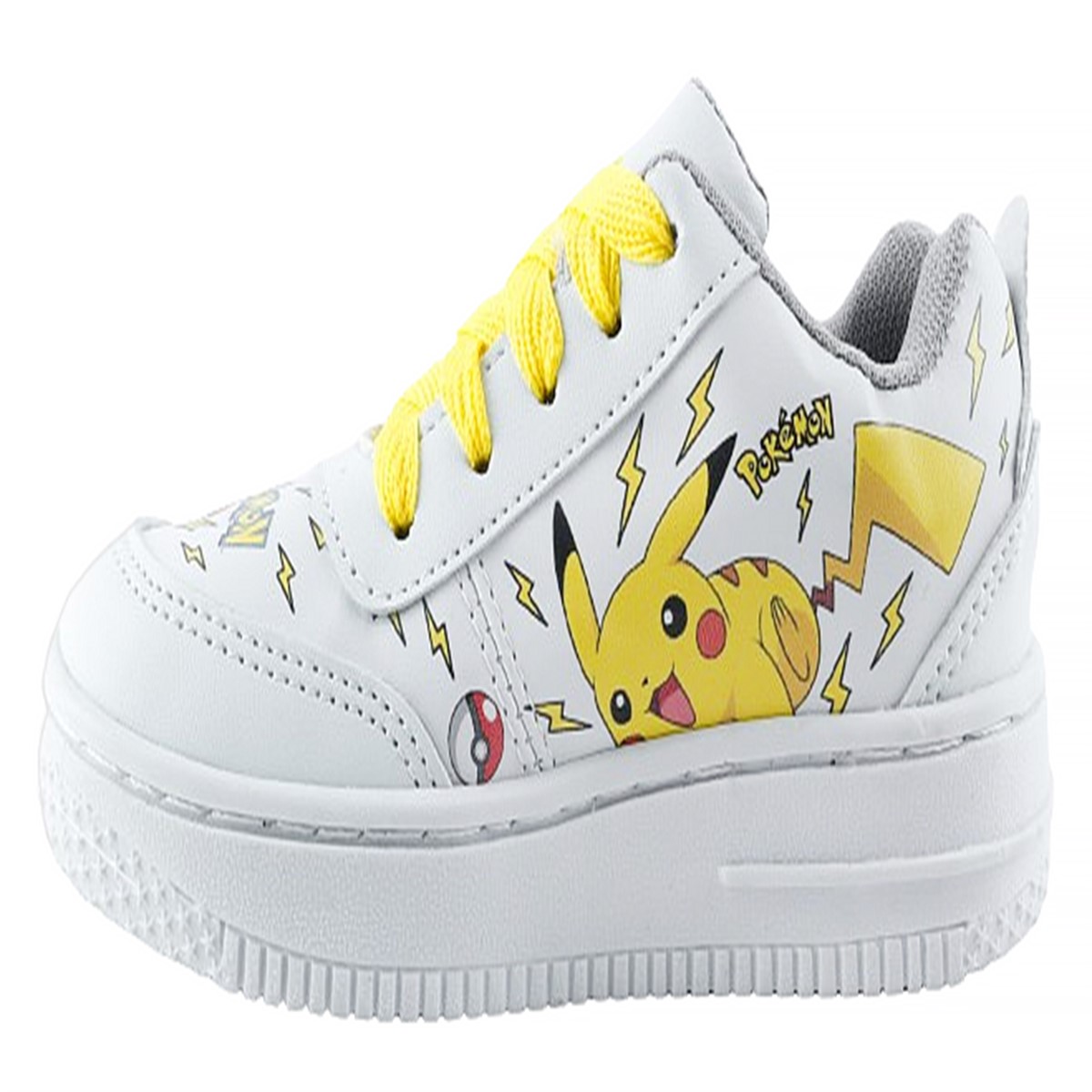 Tenis Juvenil Pokemon Pikachu Cosidos Cómodos 309-a-bap.
