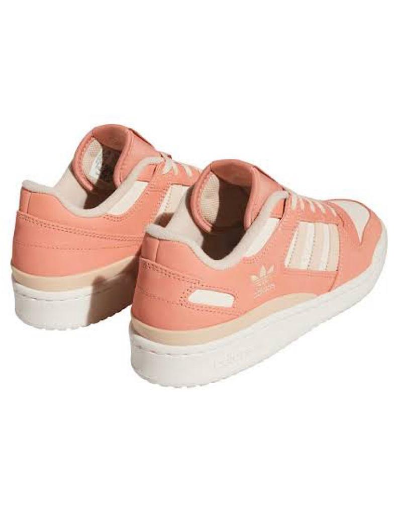 TENIS ADIDAS FORUM LOW CORAL CON ROSA