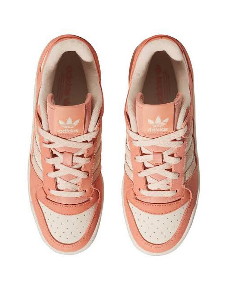 TENIS ADIDAS FORUM LOW CORAL CON ROSA