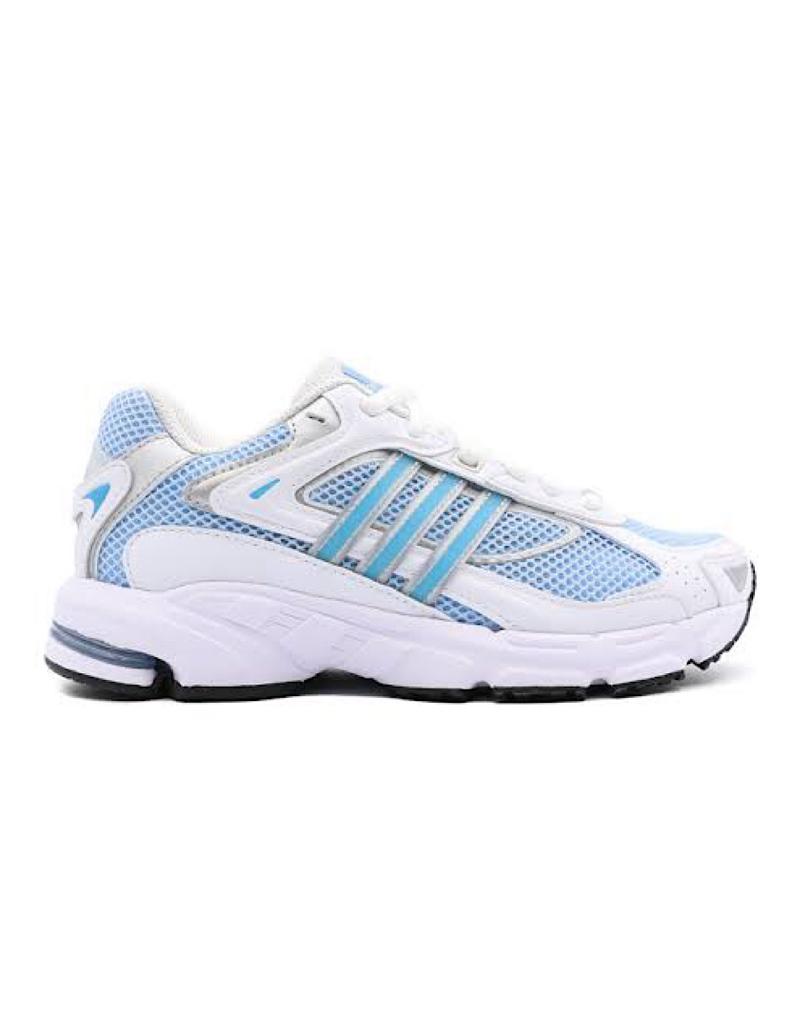 TENIS ADIDAS RESPONSE CL BLANCO CON AZUL