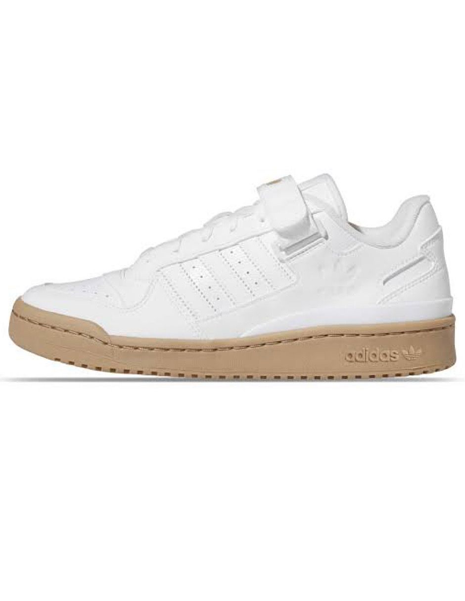 TENIS ADIDAS FORUM LOW BLANCO CON SUELA DE GOMA