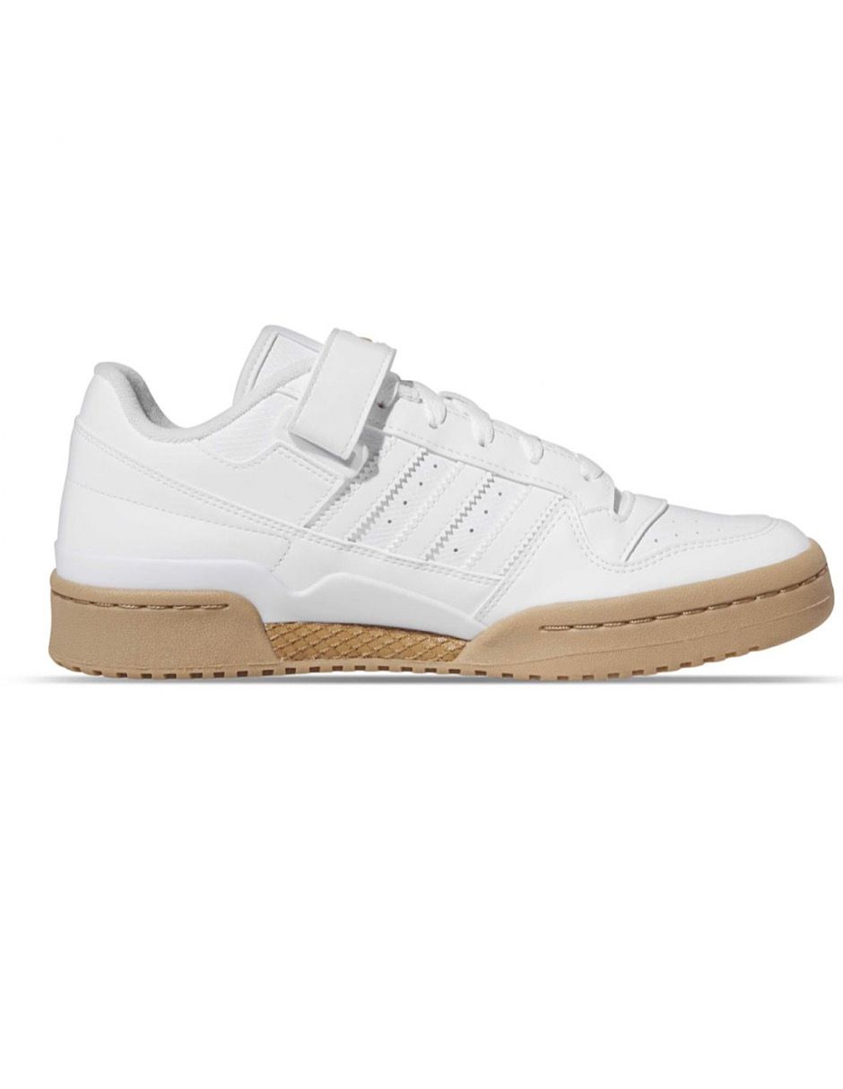 TENIS ADIDAS FORUM LOW BLANCO CON SUELA DE GOMA