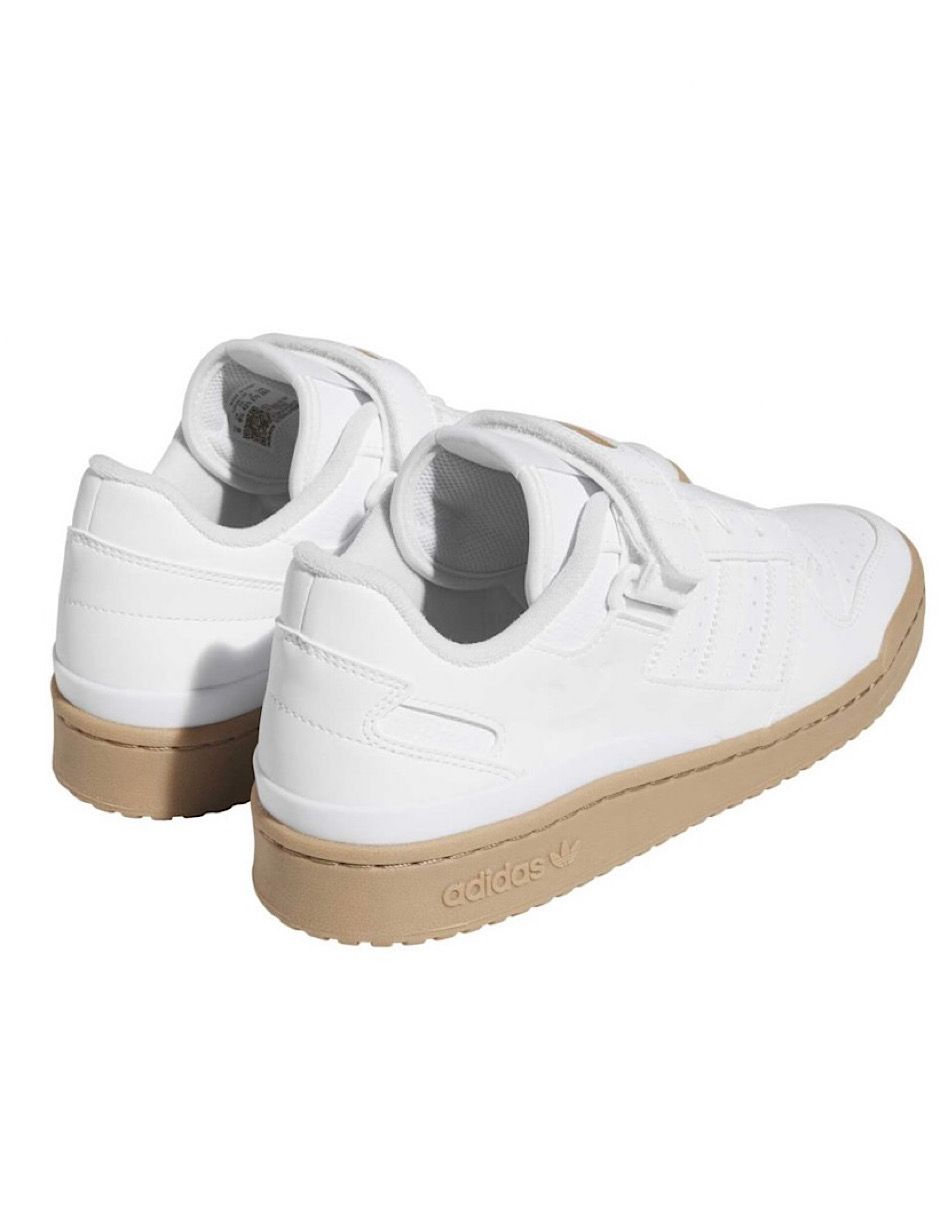 TENIS ADIDAS FORUM LOW BLANCO CON SUELA DE GOMA