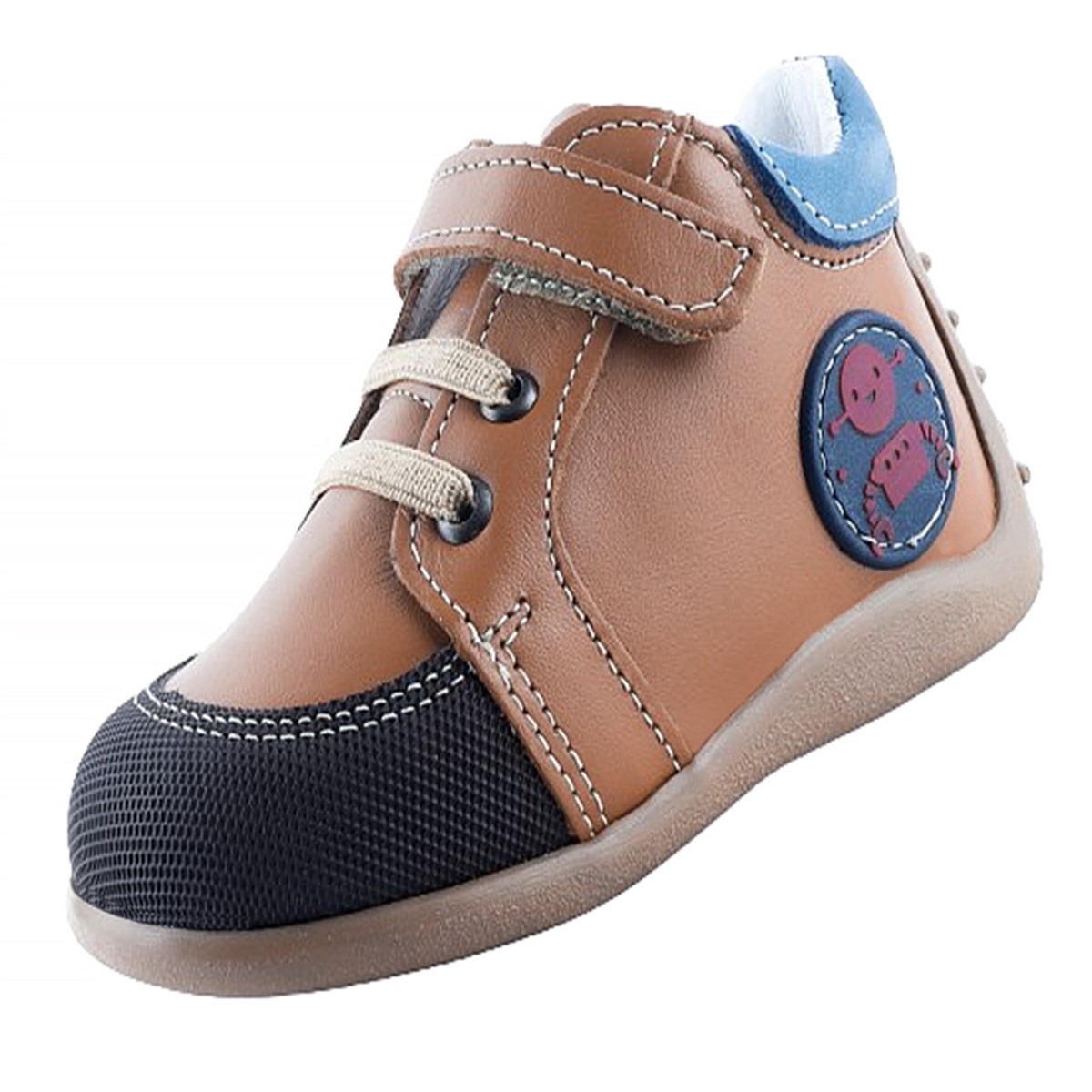Zapato Niño Bebé Andanenes Arco Soporte 100% Piel 6445-ma