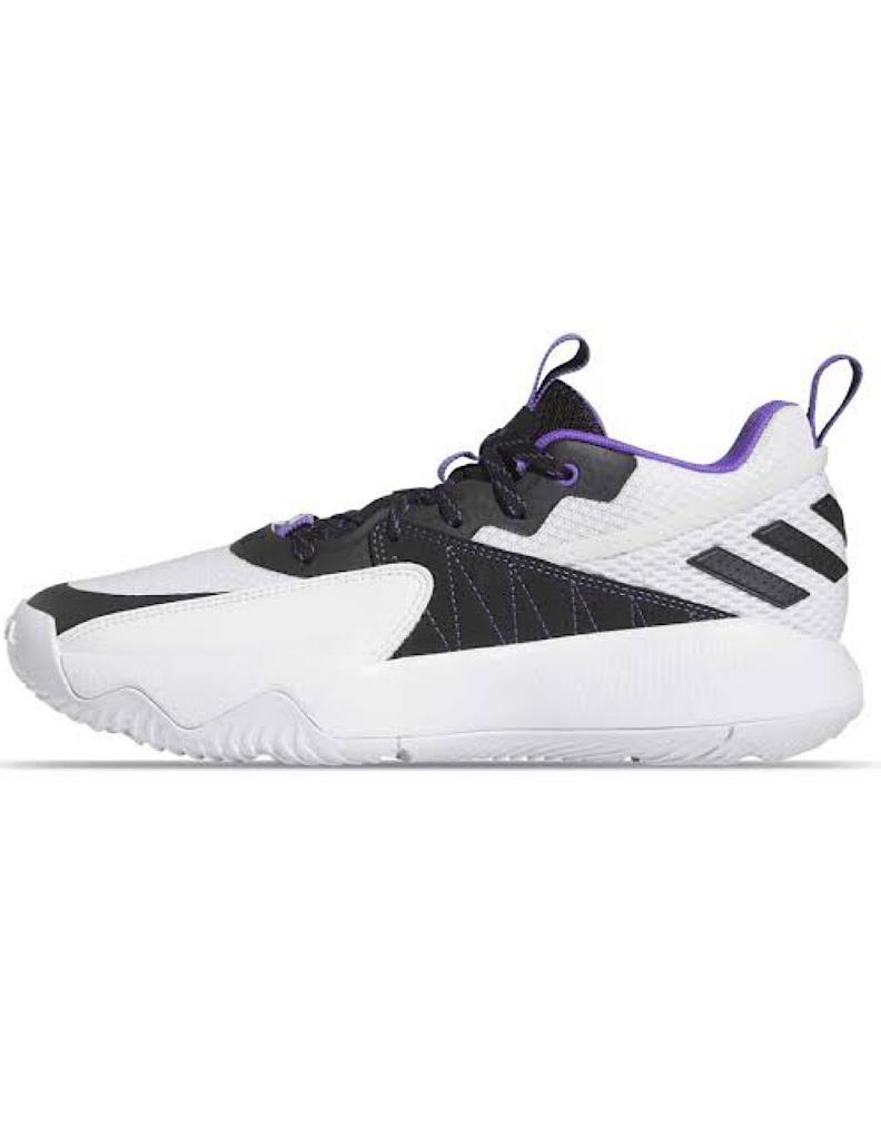 TENIS ADIDAS DAME EXTPLY 2.0 NEGRO CON BLANCO Y MORADO